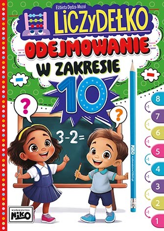 okładka Odejmowanie w zakresie 10. Liczydełko książka