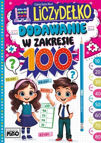 okładka Dodawanie w zakresie 100. Liczydełko książka