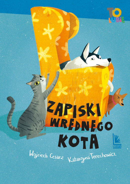 okładka Zapiski wrednego kota ebook | epub, mobi | Katarzyna Terechowicz, Wojciech Cesarz