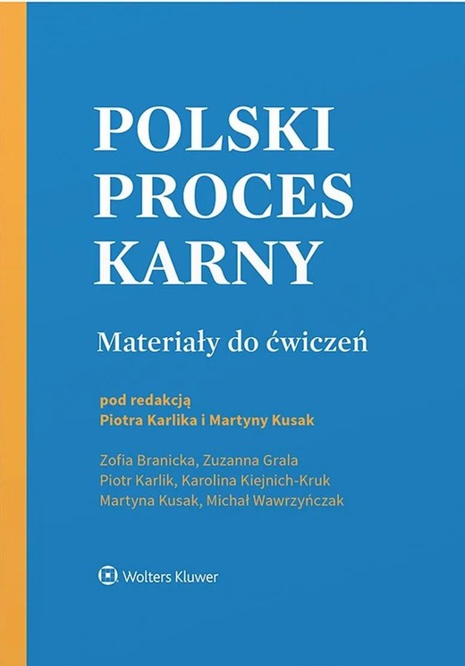 okładka Polski proces karny. Materiały do ćwiczeń książka