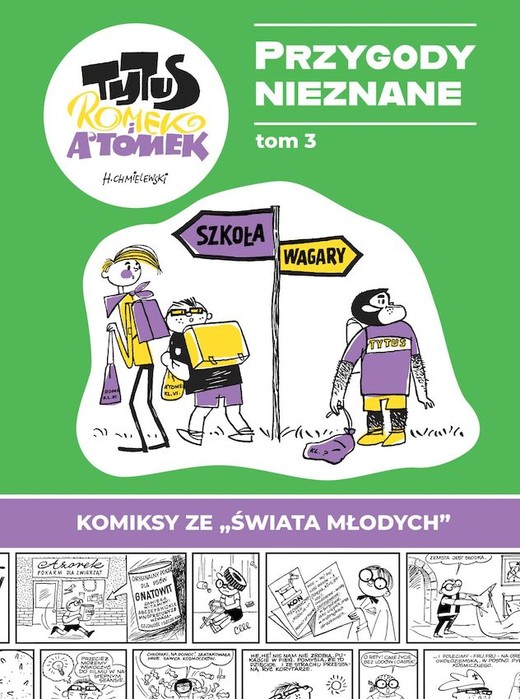 okładka Przygody nieznane. Tytus, Romek i A'Tomek. Tom 3 książka
