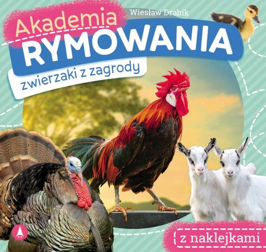 okładka Zwierzaki z zagrody. Akademia rymowania książka