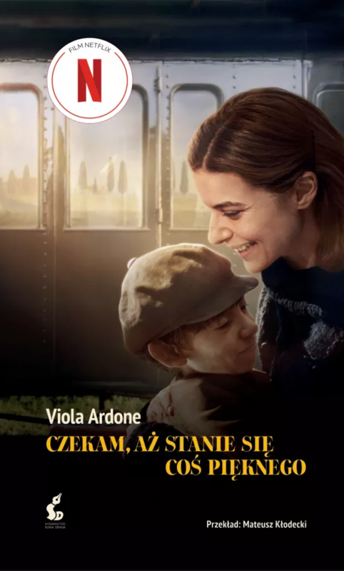 okładka Czekam, aż stanie się coś pięknego (okładka filmowa) książka