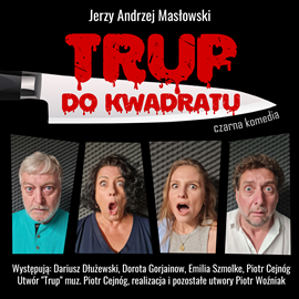 okładka TRUP DO KWADRATU audiobook | MP3 | Jerzy Andrzej Masłowski