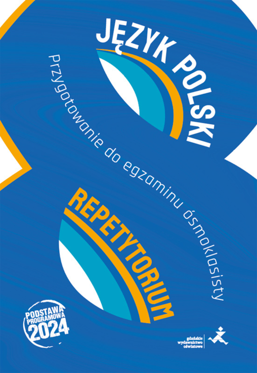 okładka Język polski repetytorium przygotowanie do egzaminu ósmoklasisty książka