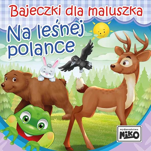 okładka Na leśnej polance. Bajeczki dla maluszka książka | Wioletta Piasecka