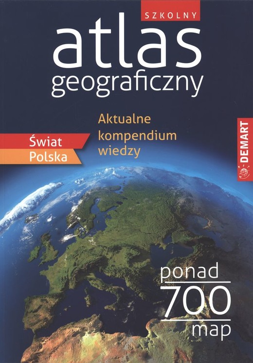 okładka Szkolny atlas geograficzny książka | Opracowanie zbiorowe