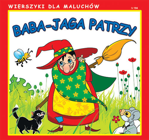 okładka Baba-Jaga patrzy Wierszyki dla Maluchów książka