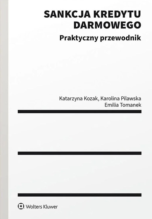 okładka Sankcja kredytu darmowego. Praktyczny przewodnik książka