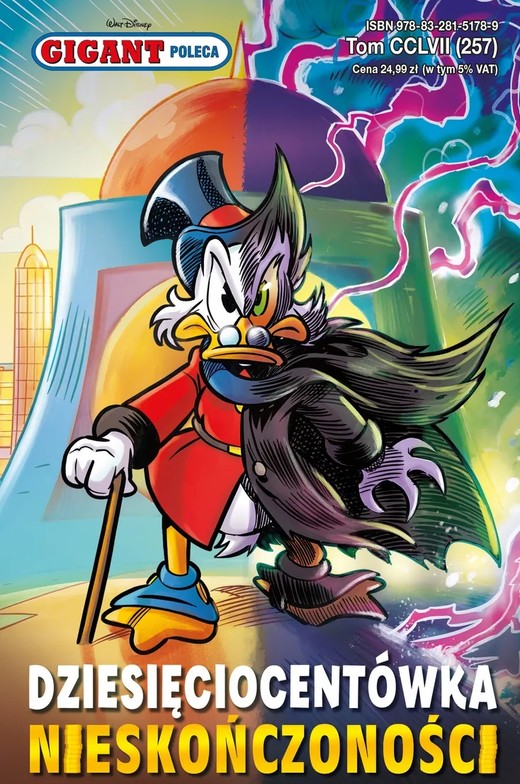okładka Dziesięciocentówka Nieskończoności. Gigant Poleca. Tom 8/2024 książka
