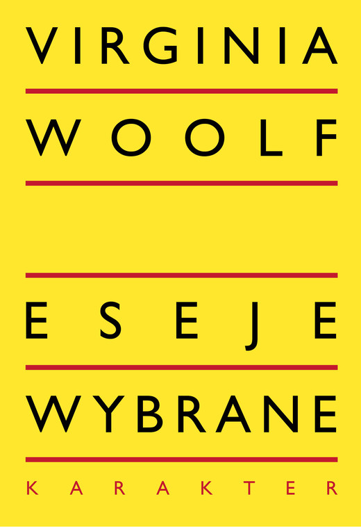 okładka Eseje wybrane ebook | epub, mobi | Virginia Woolf