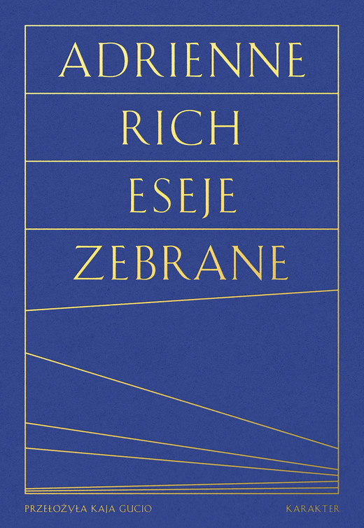 okładka Eseje zebrane ebook | epub, mobi | Adrienne Rich