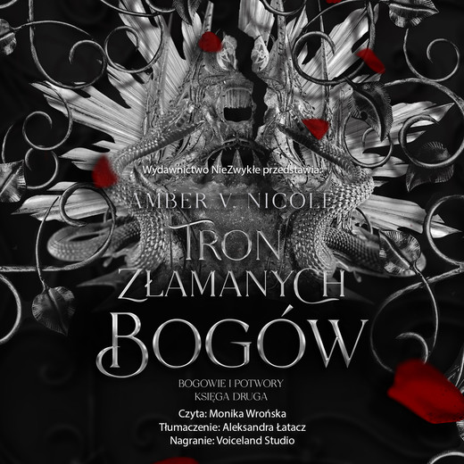 okładka Tron złamanych bogów audiobook | MP3 | Amber V. Nicole