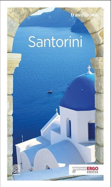 okładka Santorini travelbook książka | Agnieszka Zawistowska