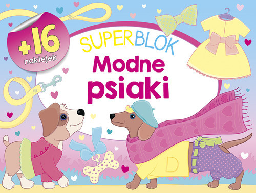 okładka Superblok. Modne psiaki książka