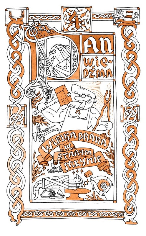 okładka Wielka draka w starym młynie. Pan Wiedźma. Tom 4 książka