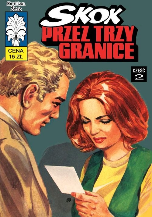 okładka Kapitan Żbik 48 Skok przez trzy granice książka | Jerzy Wróblewski