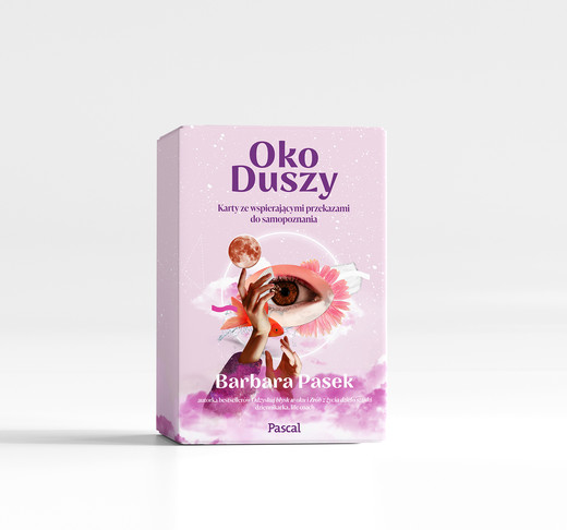 okładka Oko duszy. Karty ze wspierającymi przekazami do samopoznania książka | Barbara Pasek