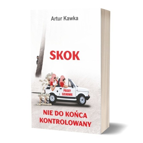 okładka Skok nie do końca kontrolowany książka | Artur Kawka