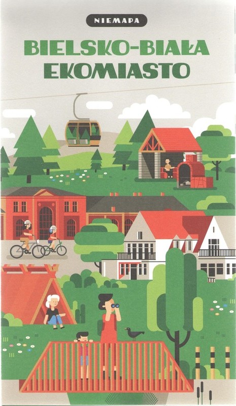 okładka Niemapa Bielsko-Biała ekomiasto książka