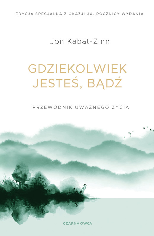 okładka Gdziekolwiek jesteś, bądź. Przewodnik uważnego życia wyd. 2025 książka
