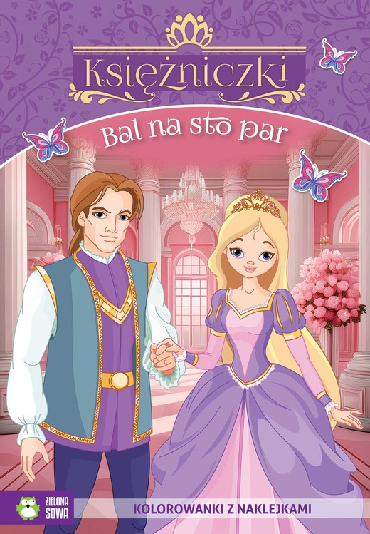 okładka Bal na sto par. Księżniczki książka