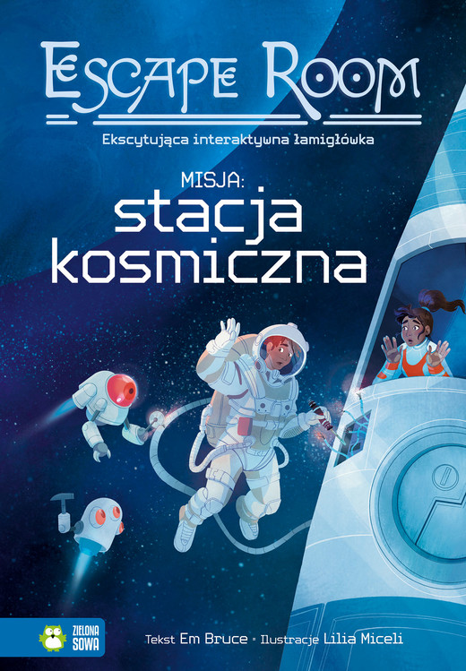 okładka Misja: Stacja Kosmiczna!. Escape Room książka