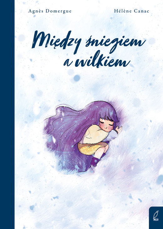 okładka Między śniegiem a wilkiem książka