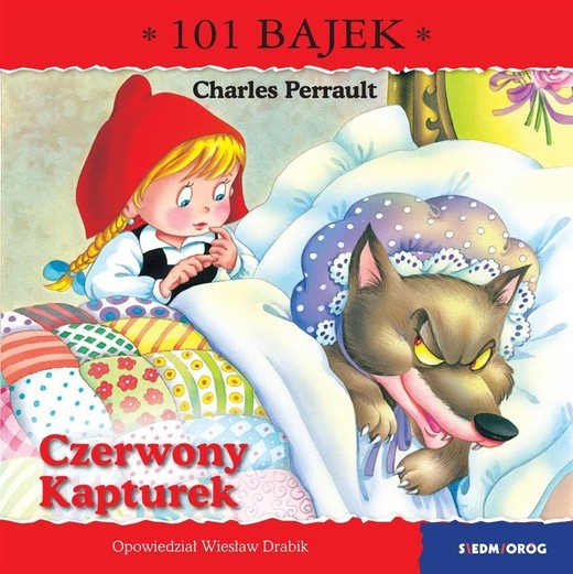 okładka Czerwony Kapturek. 101 bajek książka