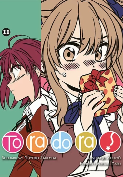 okładka Toradora tom 11 książka