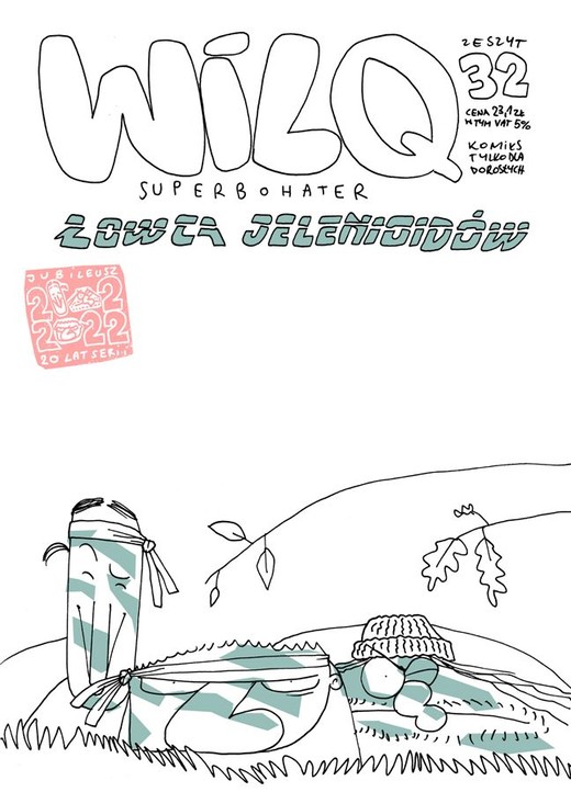 okładka Łowca Jelenioidów. Wilq Superbohater. Tom 32 książka