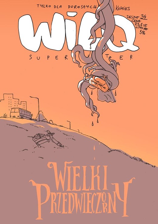 okładka Wielki Przedwieczorny. Wilq Superbohater. Tom 34 książka