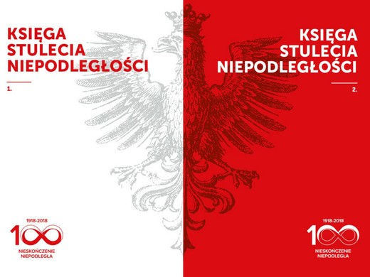 okładka Pakiet księga stulecia niepodległości 1918-2018 Tom 1-2 książka | Marta Markowska