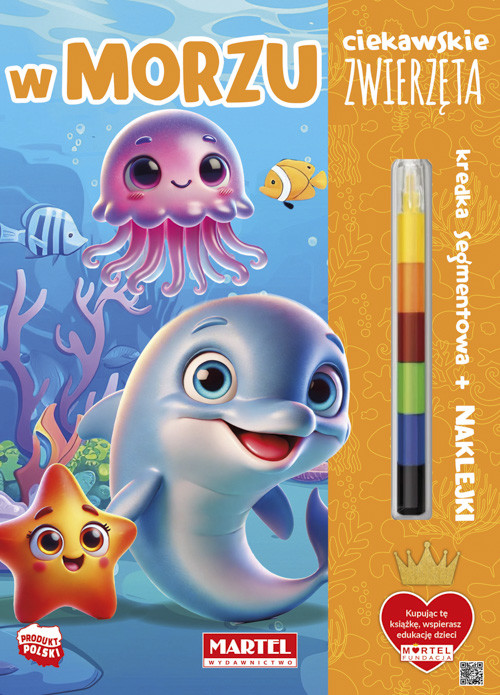 okładka W morzu. Ciekawskie zwierzęta książka