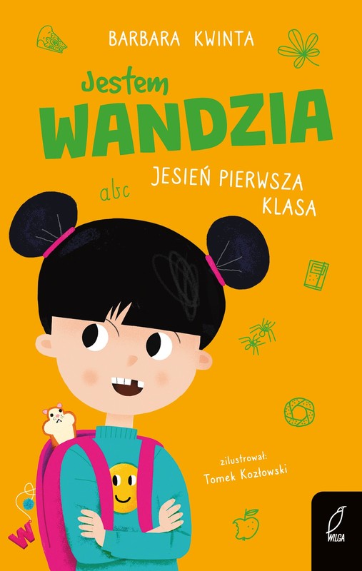 okładka Jestem Wandzia. Jesień pierwsza klasa ebook | epub, mobi | Barbara Kwinta
