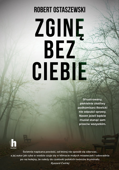 okładka Zginę bez ciebie Wielkie Litery książka