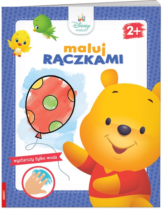 okładka Disney Maluch Maluj rączkami MWR-9207 książka