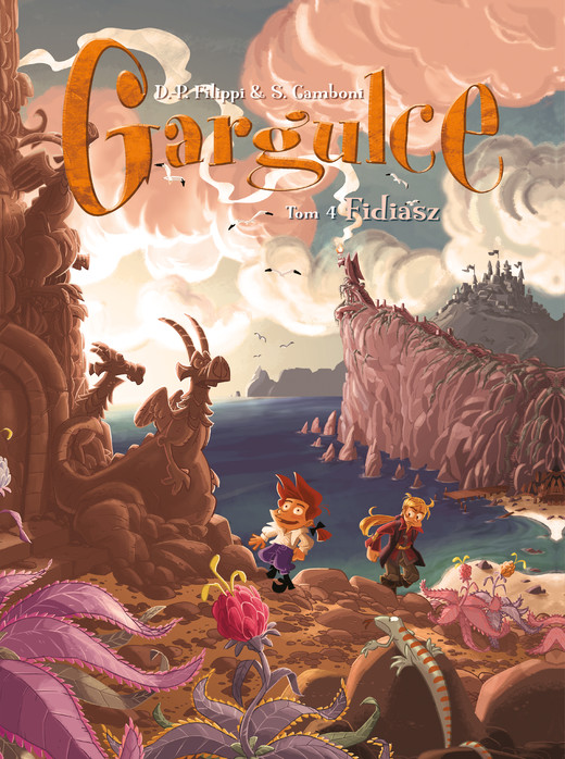 okładka Fidiasz. Gargulce. Tom 4 książka