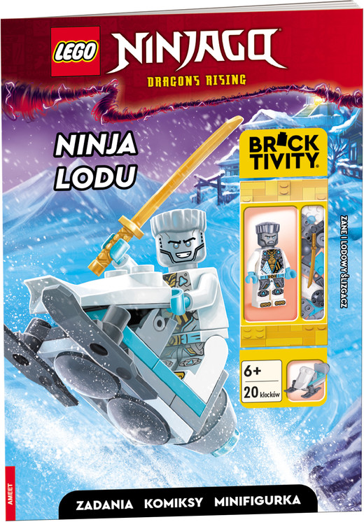 okładka Lego Ninjago Ninja Lodu LNC-6737 książka