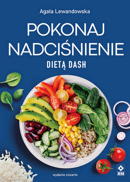 okładka Pokonaj nadciśnienie dietą dash wyd. 2025 książka