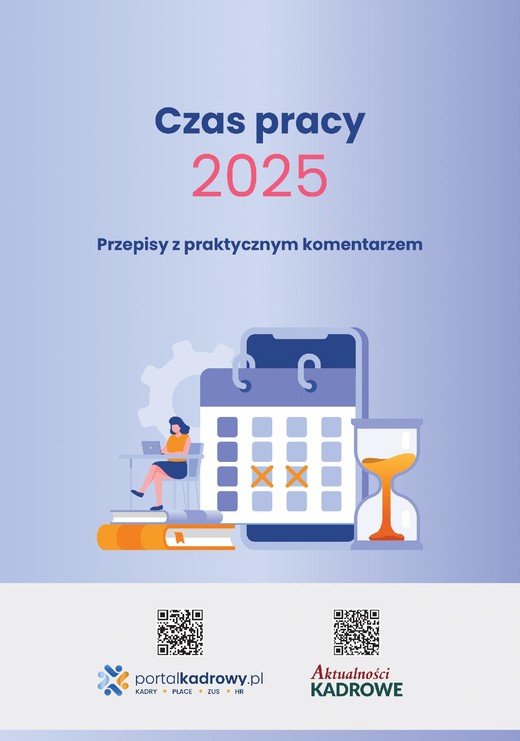 okładka Czas pracy 2025 ebook | pdf | Praca zbiorowa