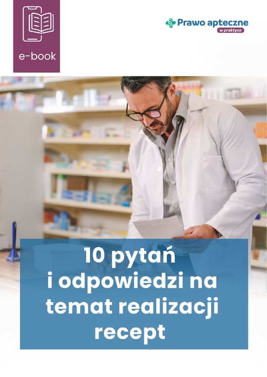 okładka 10 pytań i odpowiedzi na temat realizacji recept ebook | epub, mobi, pdf | Praca zbiorowa