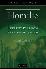 okładka Refreny Psalmów Responsoryjnych. Homilie Okres zwykły książka