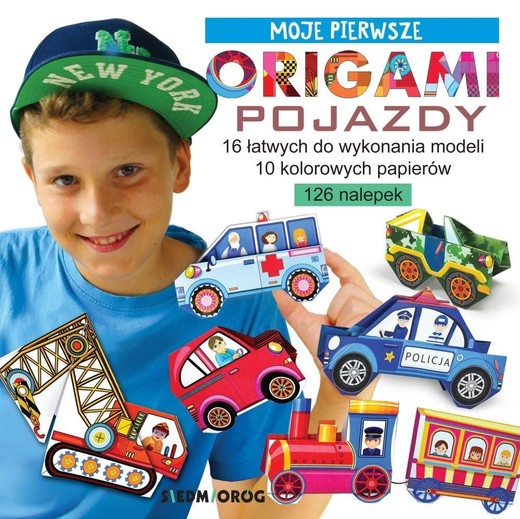 okładka Pojazdy. Moje pierwsze origami książka