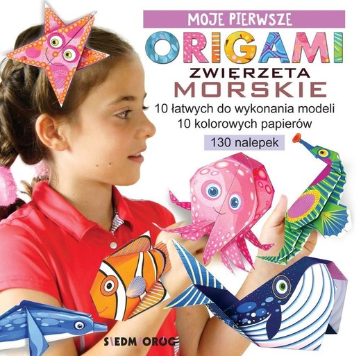 okładka Zwierzęta morskie. Moje pierwsze origami książka