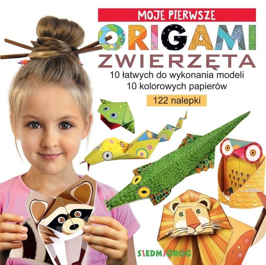 okładka Zwierzęta. Moje pierwsze origami książka