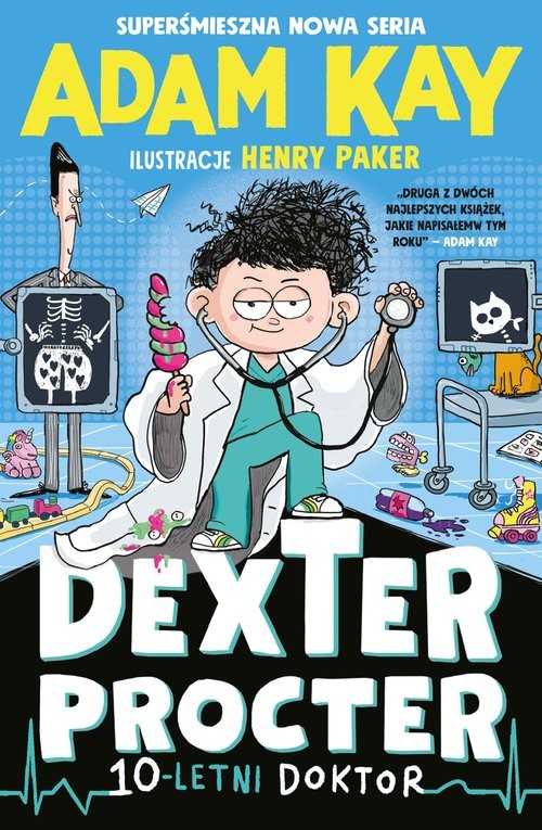 okładka Dexter Procter. 10-letni doktor książka