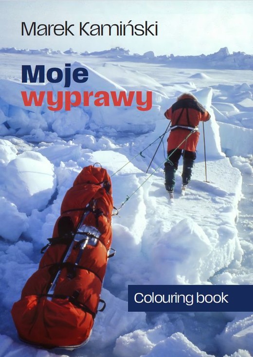 okładka Moje wyprawy kolorowanka książka