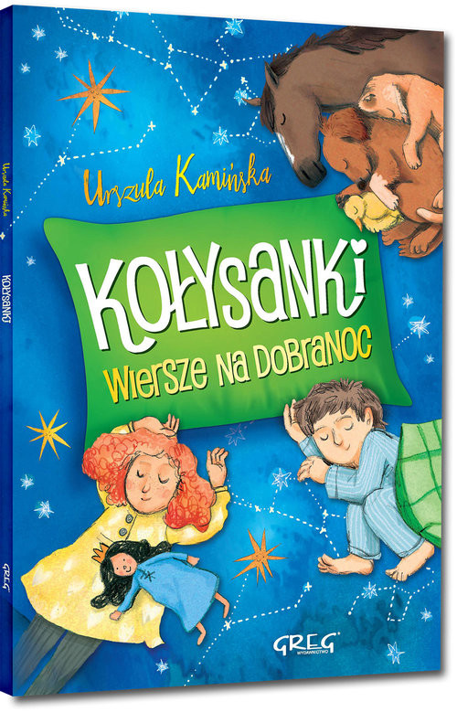 okładka Kołysanki Wiersze na dobranoc książka | Urszula Kamińska