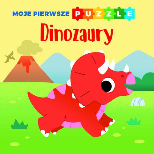 okładka Moje pierwsze puzzle. Dinozaury książka
